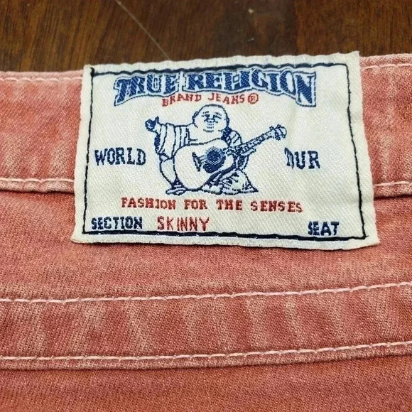 Women's True Religion Blush Skinny Crop Jeans | Size 24 - Picture 10 of 11